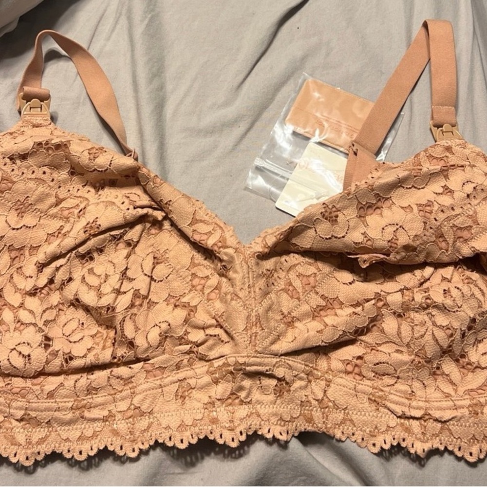 Cotton Lining Hands Free Pumping Bra